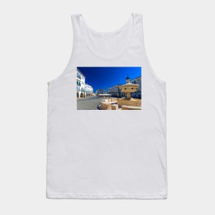 The Fountain on Giraldo Square, Evora Tank Top